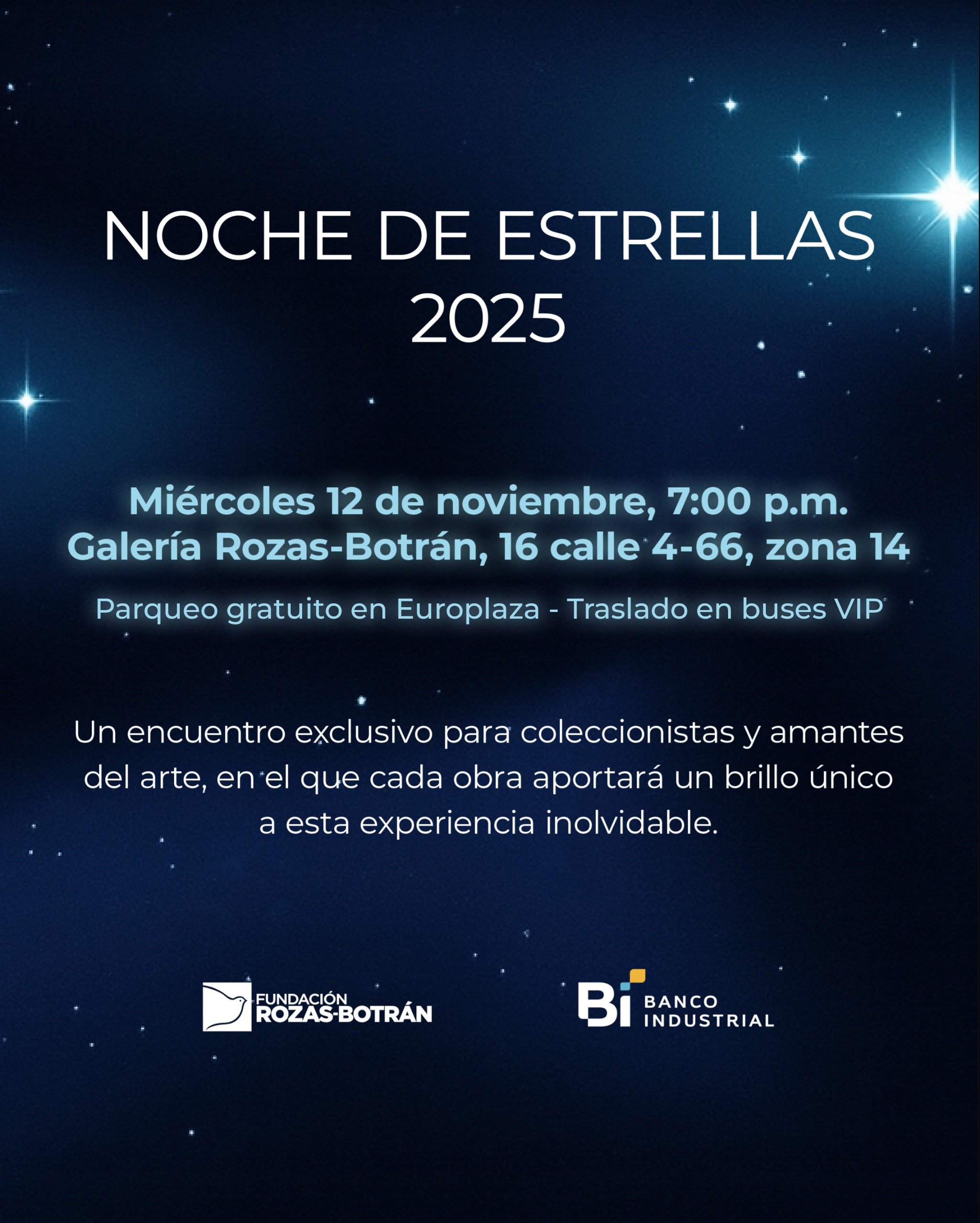 “Noche de Estrellas”, exhibition in Guatemala.…