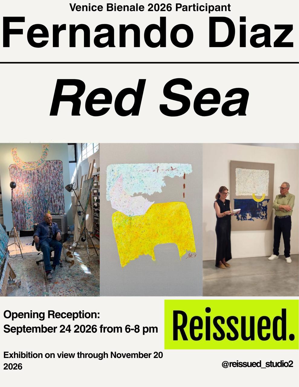 “RED SEA” exhibition at Reissued Gallery in Ho…